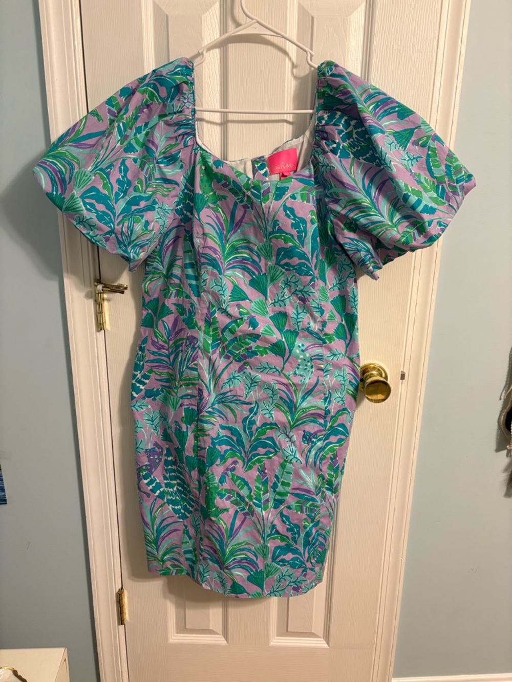 Lilly Pulitzer Puff Sleeve Shift Dress